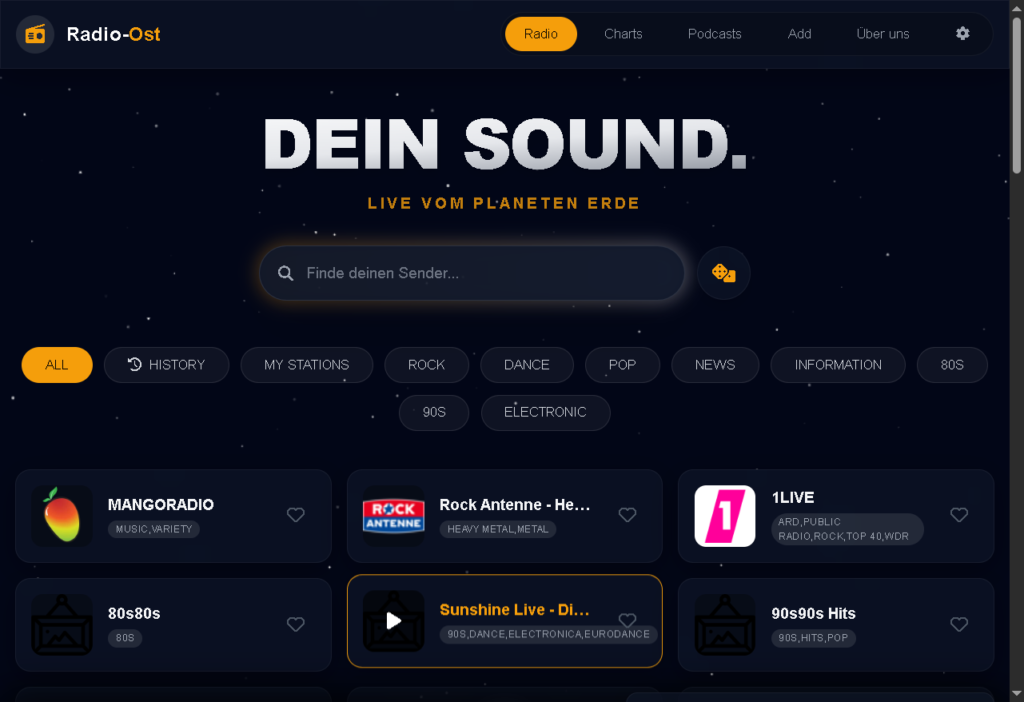 Home screen radio ost com